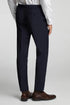 PREMIUM NAVY PANAMA SLIM SUIT TRS